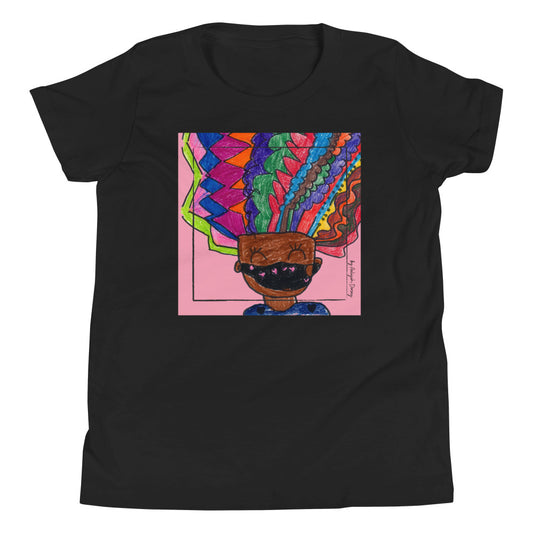 "Crazy Hair" Youth T-Shirt | Aaliyah D.