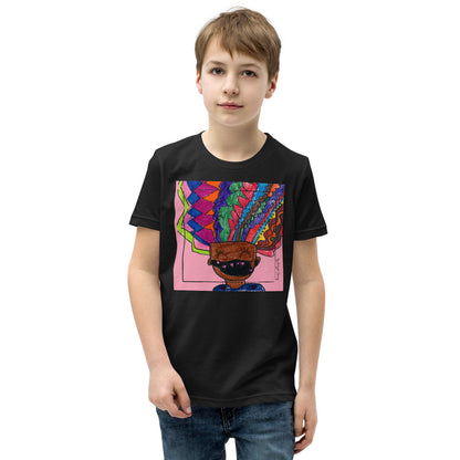 "Crazy Hair" Youth T-Shirt | Aaliyah D.