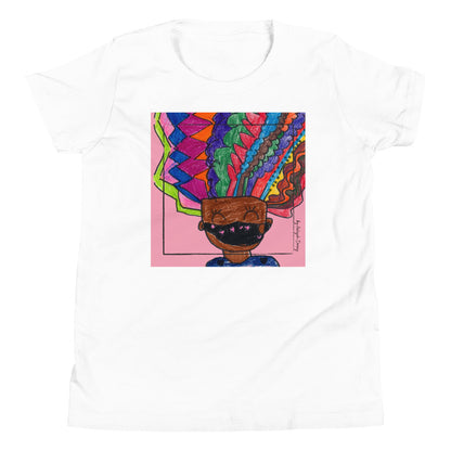 "Crazy Hair" Youth T-Shirt | Aaliyah D.